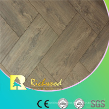 Commercial 12.3mm AC4 Embossed Teak Waxe3d Edged Laminate Flooring